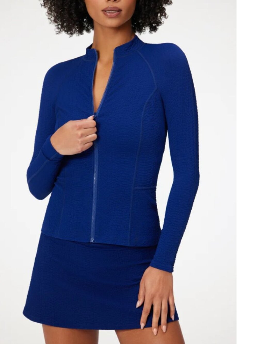 GIGI C Natasha Jacket Blue Size S